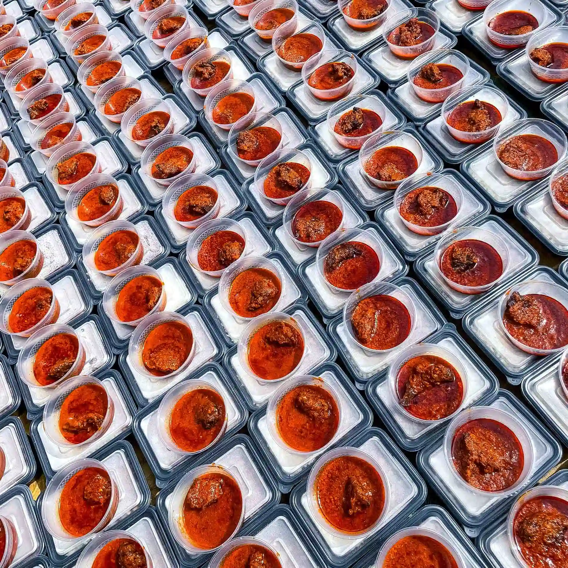 Rich Fried Rice Trays
